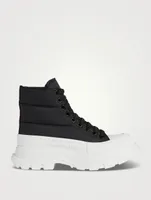 Tread Slick Puffer Canvas Platform High-Top Sneakers