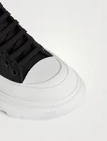 Tread Slick Puffer Canvas Platform High-Top Sneakers