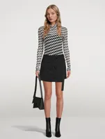 PXL Mesh Mockneck Top