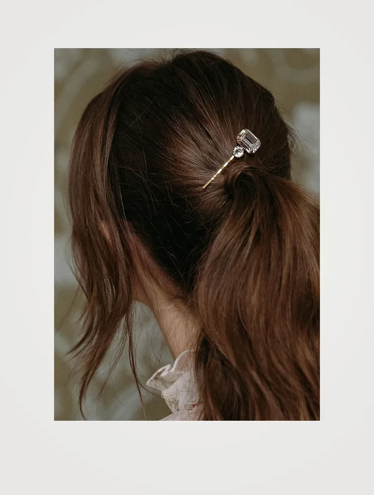 Gemma Bobby Pin With Crystals