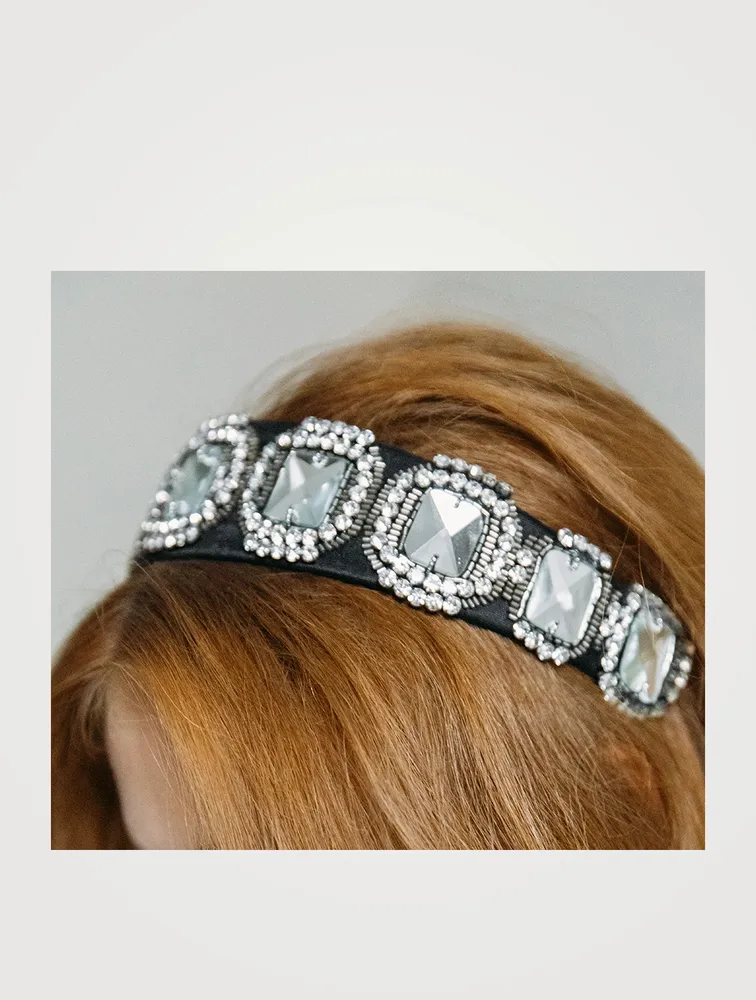 Clare Headband With Crystals
