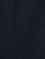 Wool Knit Flannel Jacket