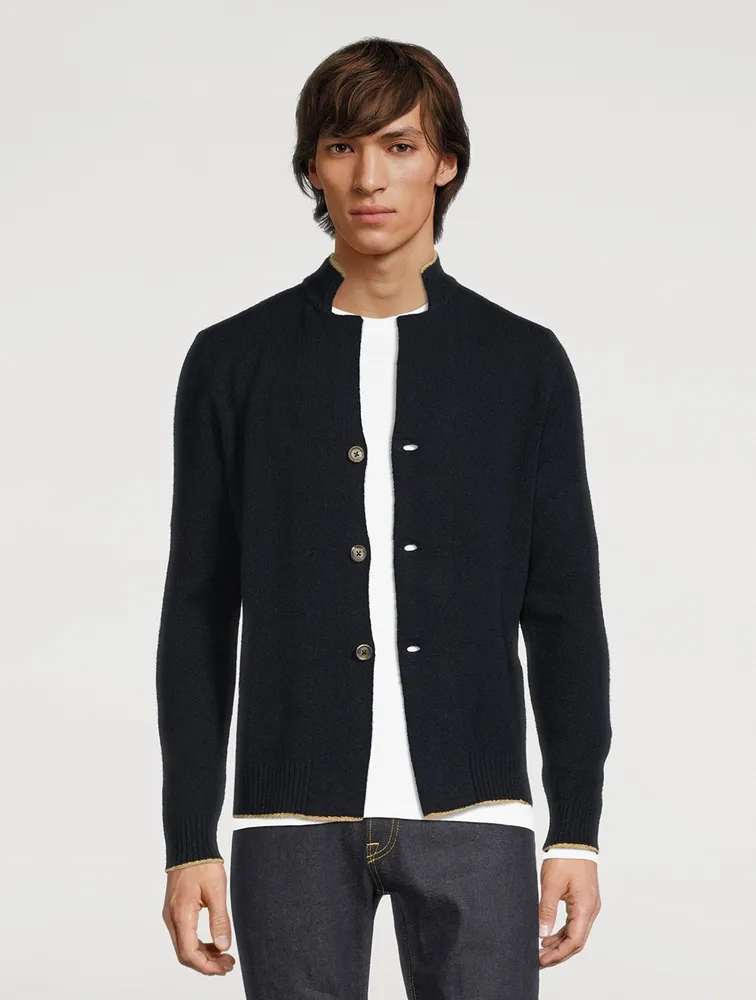 Wool And Cashmere Cardigan