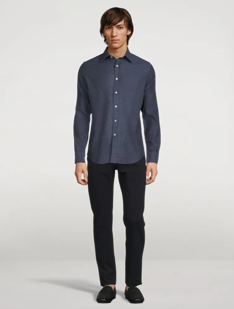 Cotton Chambray Shirt