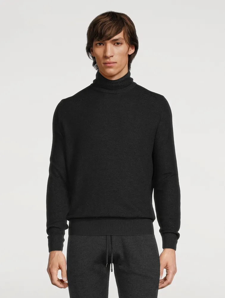 Wool Turtleneck Sweater