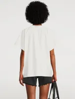 Brooklyn Organic Cotton Oversized Logo T-Shirt