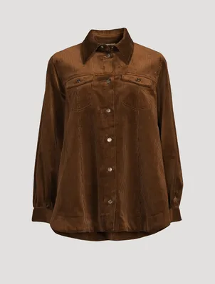 Odette Corduroy Shirt