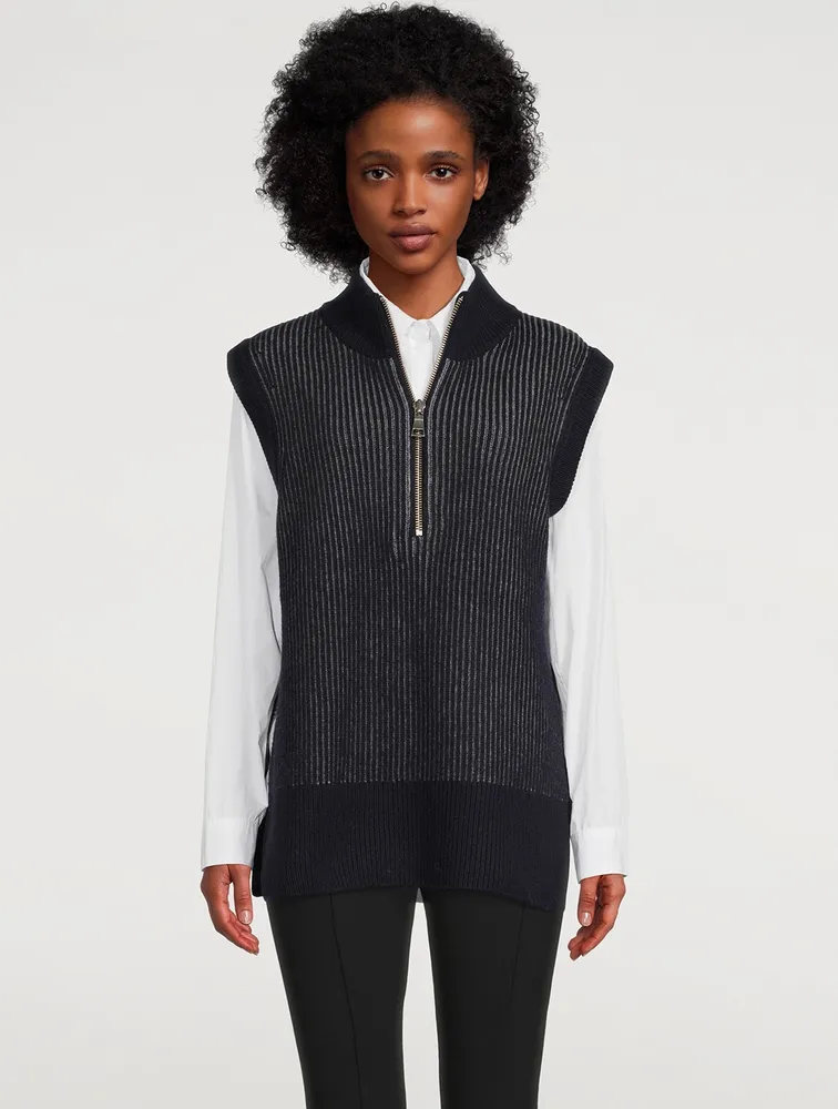 Delaney Merino Wool Vest