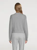Cotton Cropped Cardigan