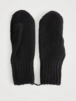 Wool And Cashmere Mittens