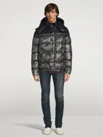 Misto Down Puffer Jacket Floral Print