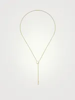 Link To Love 18K Gold Lariat Necklace