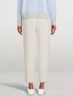 Crepe Drawstring Pants