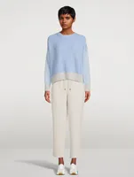 Crepe Drawstring Pants