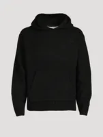 Wool Knit Hoodie