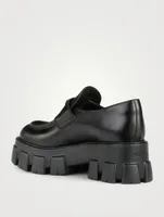 Monolith Leather Platform Loafers