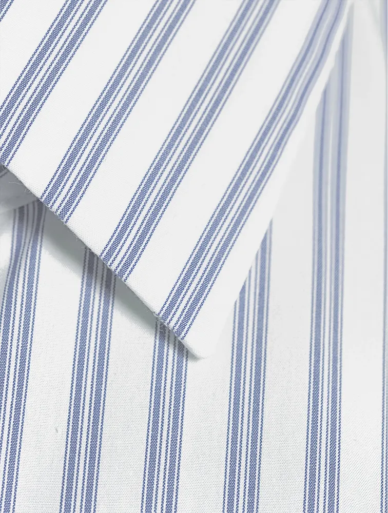 Clavelly Cotton Shirt Striped Print