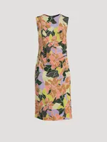 Devos Printed Sleeveless Midi Dress