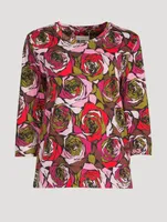 Hefiz Cotton Printed Top