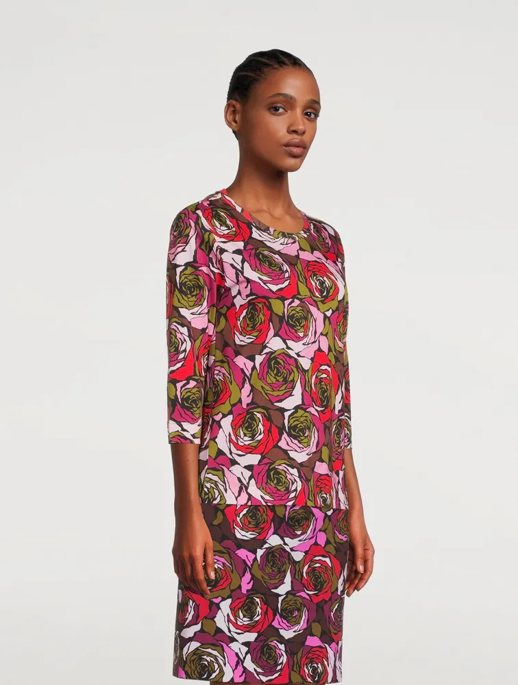 Hefiz Cotton Printed Top