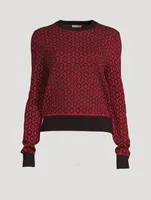 Wool Jacquard Sweater