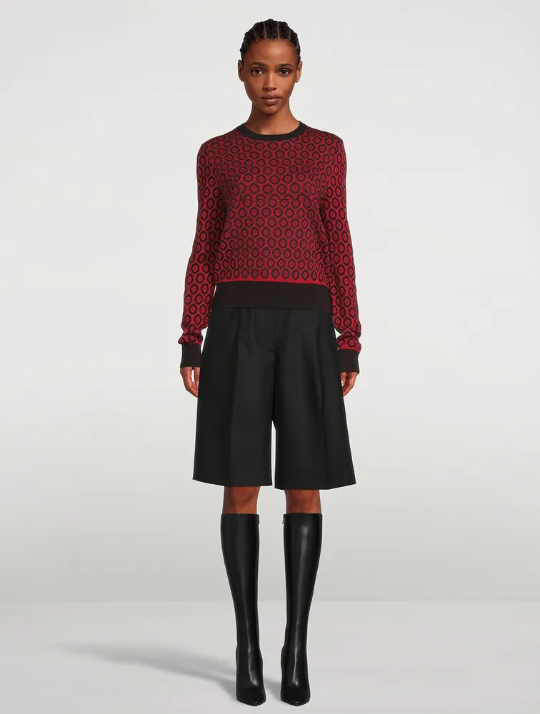 Wool Jacquard Sweater