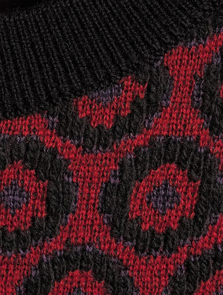 Wool Jacquard Sweater