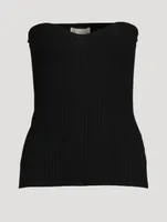 Cedros Wool And Cashmere Knit Bustier