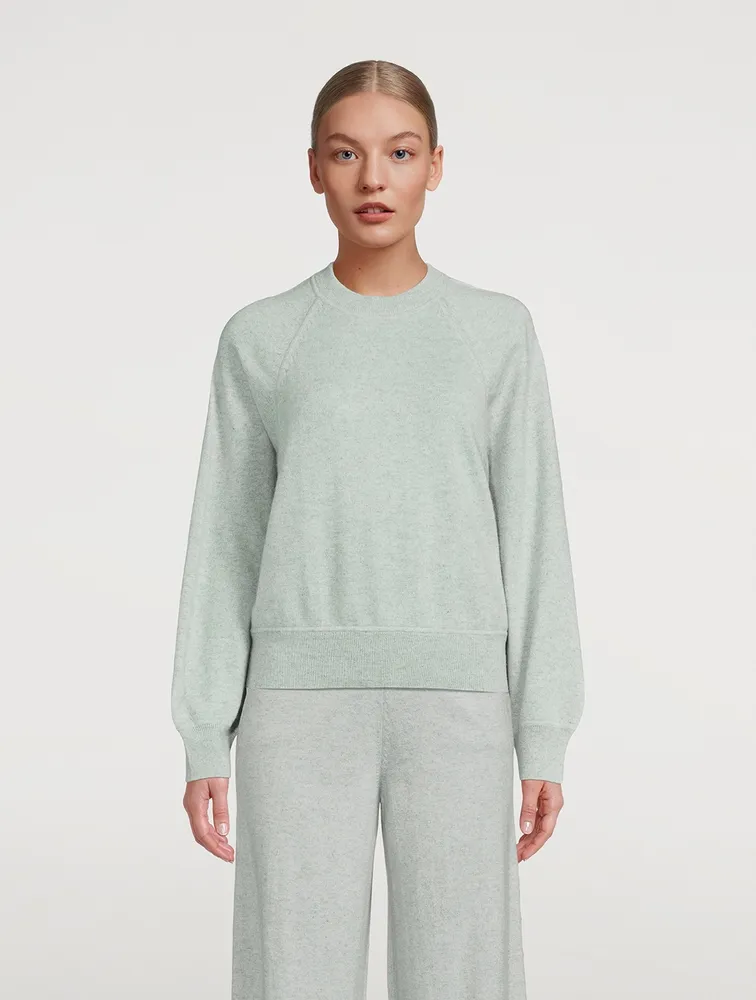 Pemba Puff-Sleeve Cashmere Sweater