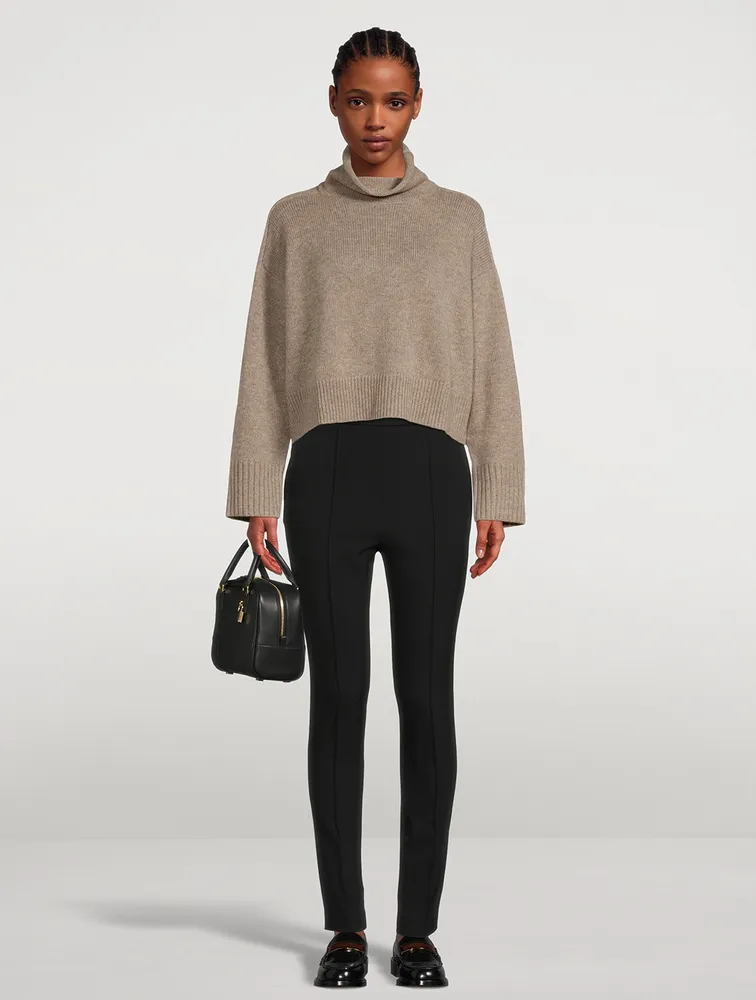 Stintino Oversized Wool And Cashmere Turtleneck Sweater