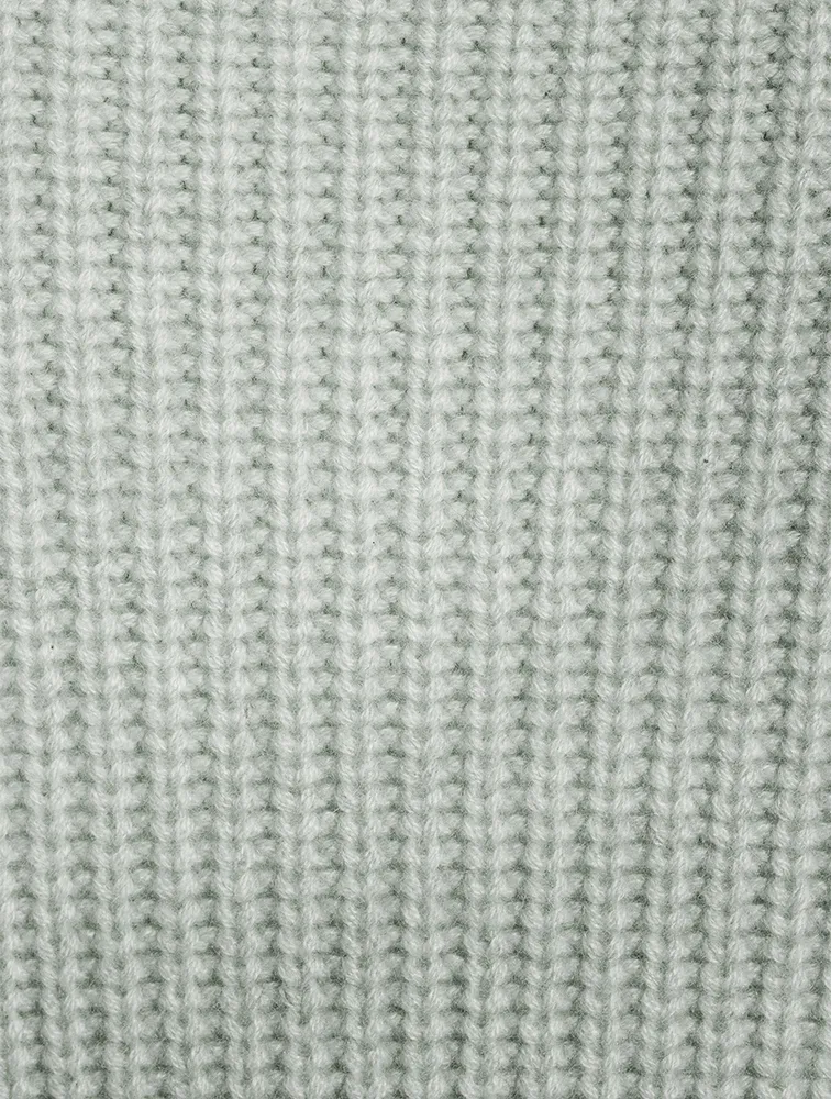 Tierra Quarter-Zip Cashmere Sweater