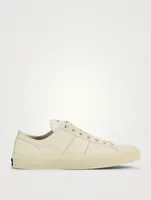Cambridge Nylon And Leather Sneakers