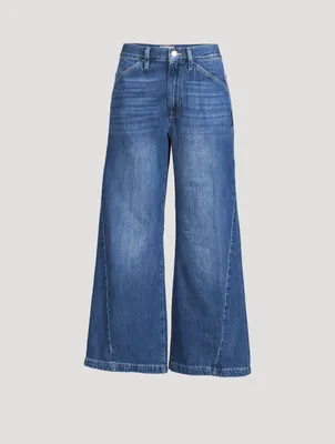 Le Pixie Baggy Palazzo Jeans