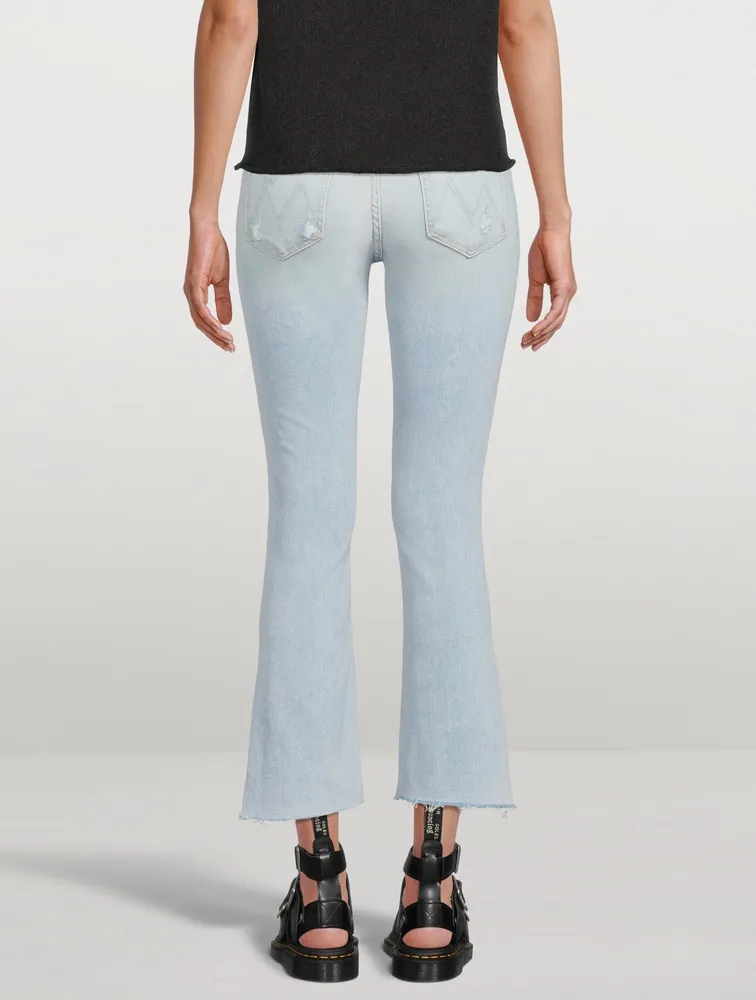 Insider Crop Jeans With Step Fray