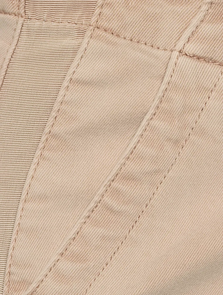 Mayslie Jogger Pants With Grosgrain Stripe