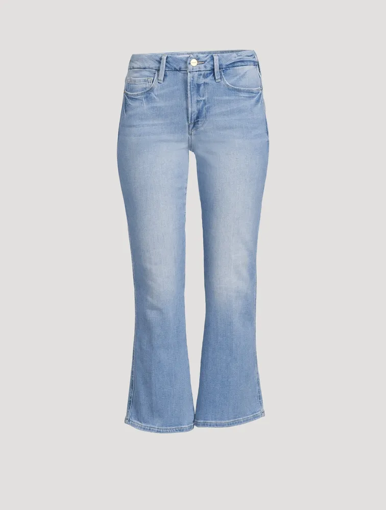 Le Crop Mini Bootcut Jeans