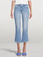 Le Crop Mini Bootcut Jeans