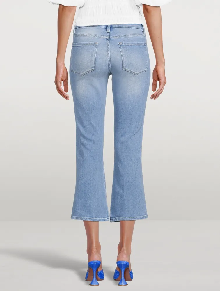 Le Crop Mini Bootcut Jeans