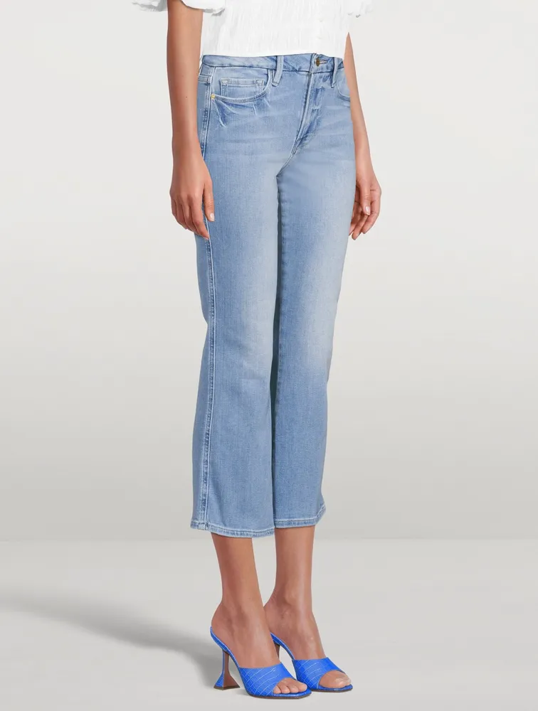 Le Crop Mini Bootcut Jeans