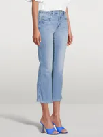 Le Crop Mini Bootcut Jeans
