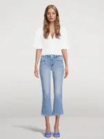 Le Crop Mini Bootcut Jeans