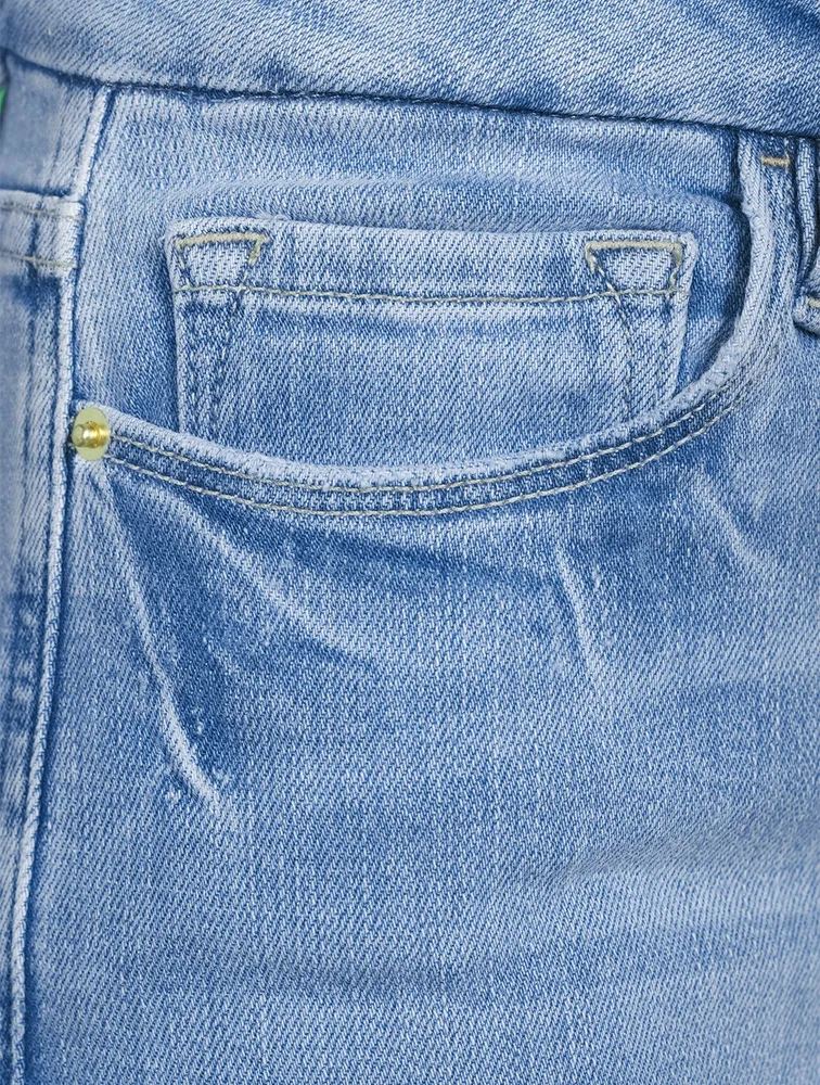 Le Crop Mini Bootcut Jeans