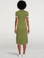 Peyton Rib Polo Midi Dress