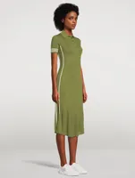 Peyton Rib Polo Midi Dress