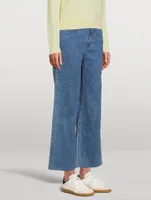 Grace Wide-Leg Crop Jeans