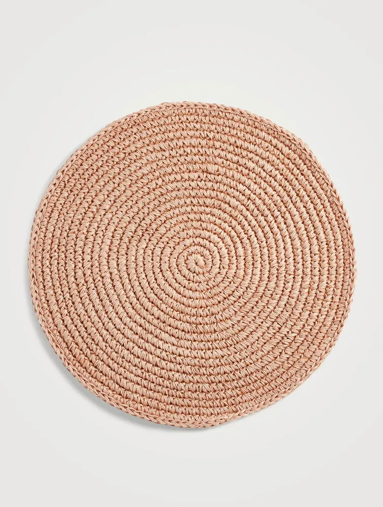 Woven Fique Round Placemat