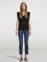 Zosia Padded Shoulder T-Shirt