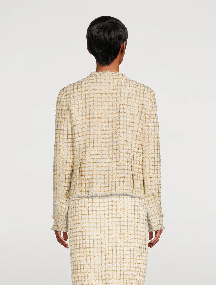 Lurex Tweed Jacket