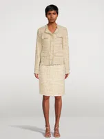 Lurex Tweed Jacket