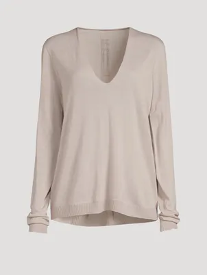Gethsemane Wool V-Neck Sweater
